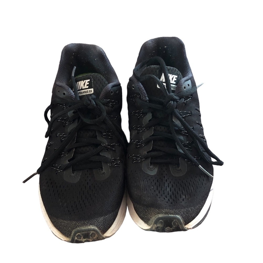 Nike Zoom Pegasus 33 black shoes size 8 US